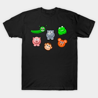 A fun mix of animals T-Shirt